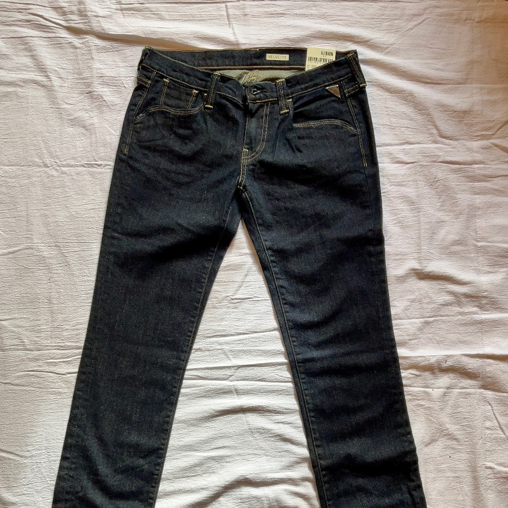 Original Replay “Velvette” Jeans sz 28/ 34 NWT